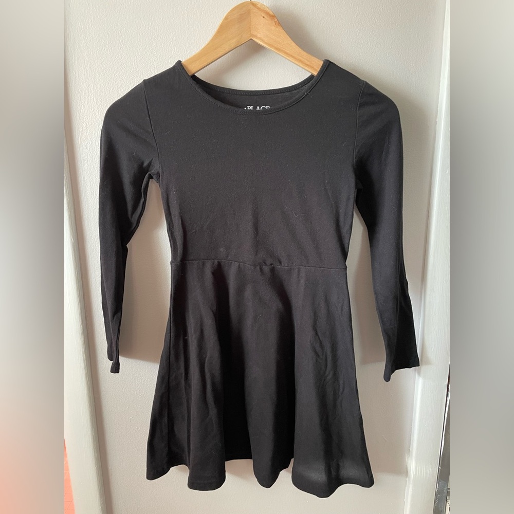 Children’s Place Black Skater Dress Size M